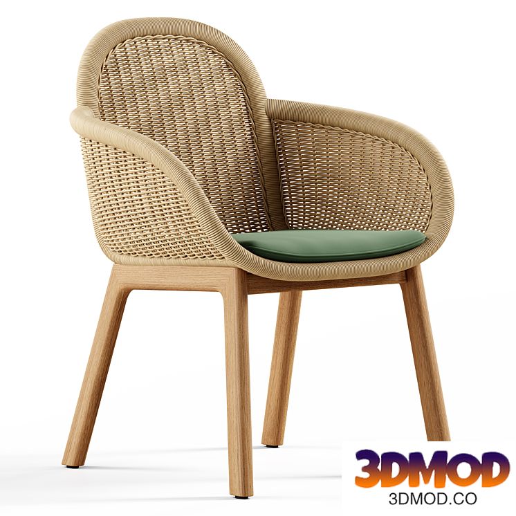 Kettal - Vimini, Dining Armchair