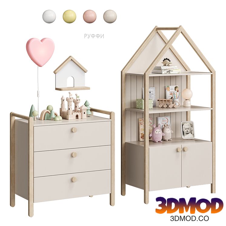 Ruffy children furniture Divan.ru set2