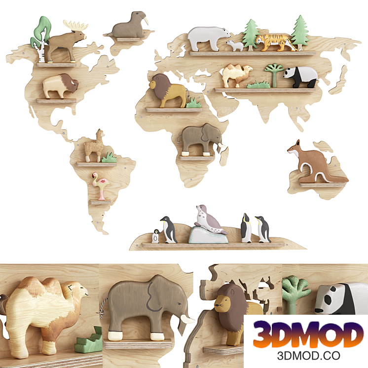 Toys, decor and furniture for children 17