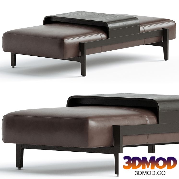 Fawkes Rectangle Ottoman Four hands