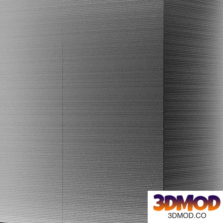 Klif 3D Row Gray (8KRG) Ceramic Tile