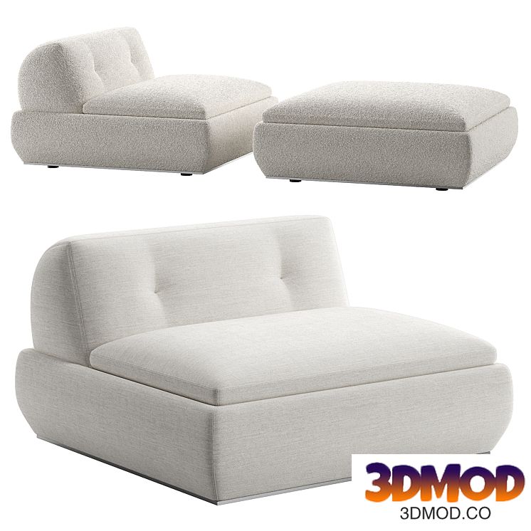 Supermoon Armchair by Minotti