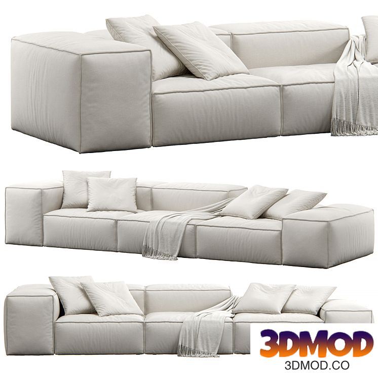 Extrasoft Sofa by Living Divani Comp 5