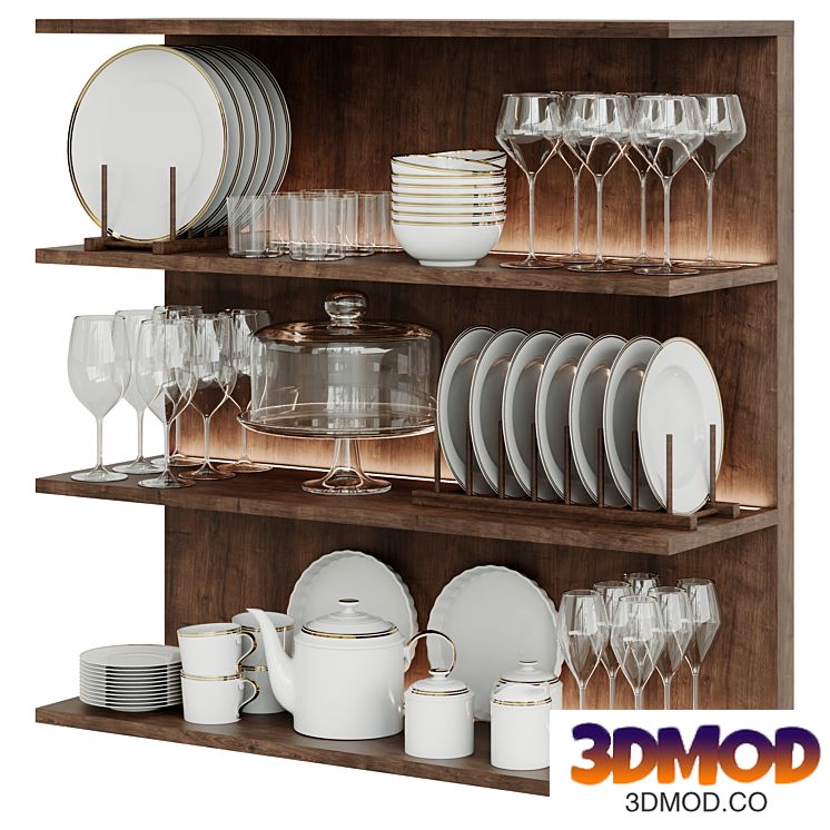 Decorative Ralph Lauren Tableware set of kitchen utensils 002