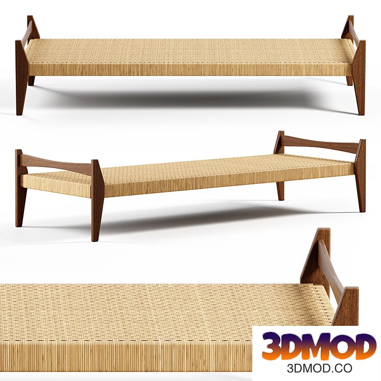 Zara Home - Rattan wooden day bed
