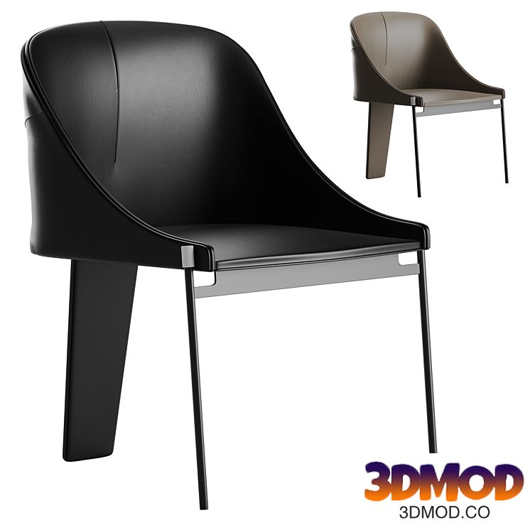 Ivy Slim Chair by Lenzi
