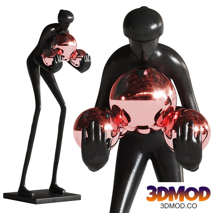 human floor lamp