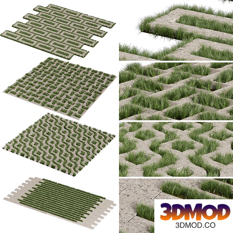 Collection plant vol 602 - grass - ground - scatter