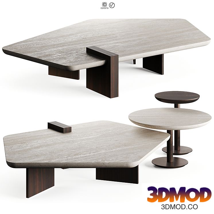 Emmemobili ANTINOMY 2025 Coffee Tables Rectangular