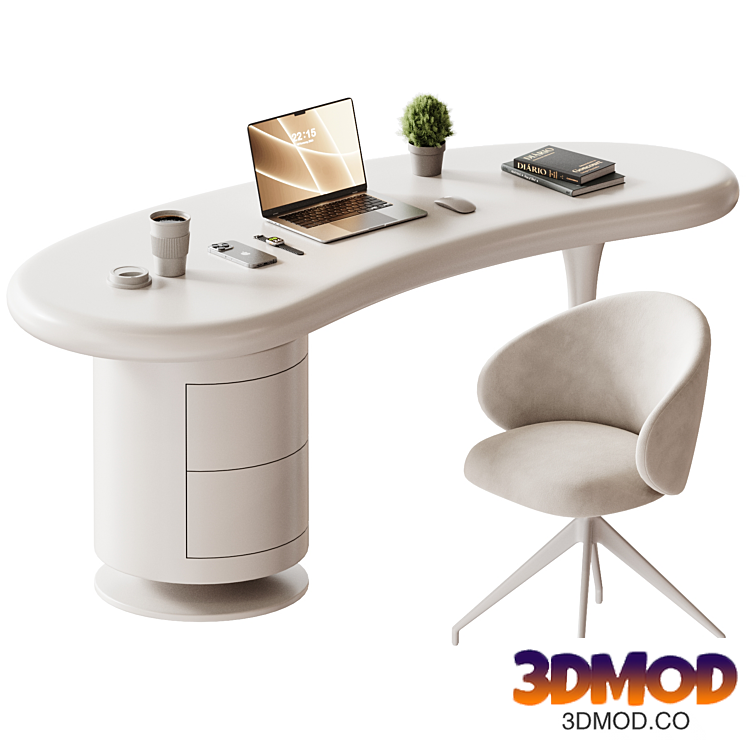 Cappuccino Desk for Workplace