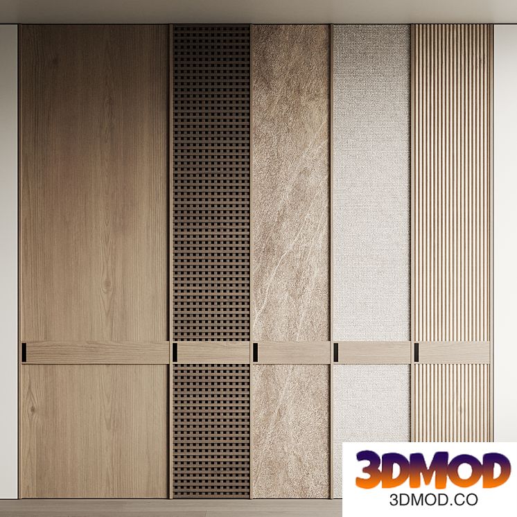 Set of cabinet fronts