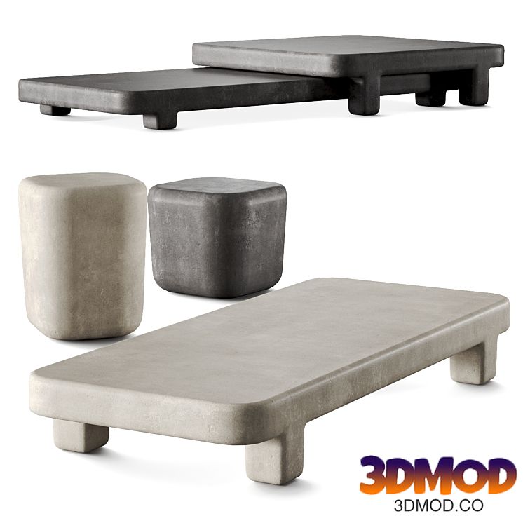 Baxter Brasilia Coffee Tables