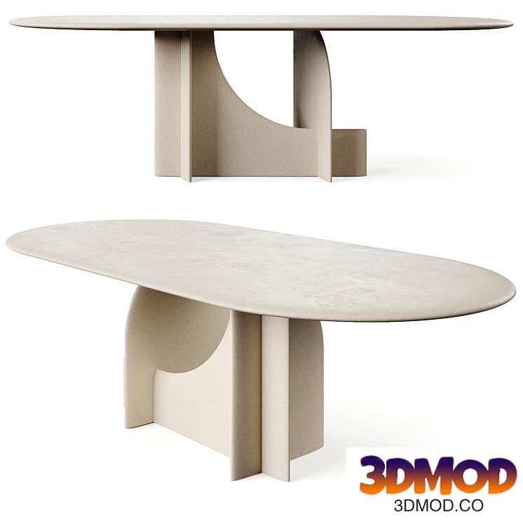 Gallotti Radice SELCE T W240 Oval Table