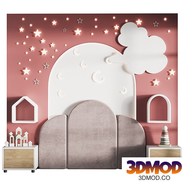 Kids wall panel 3