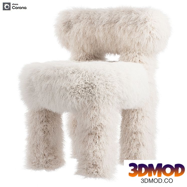 Armchair Gropius CS1 Fluffy Edition