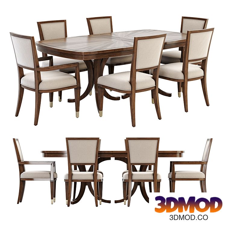 Vantage Randolph Dining Table Set