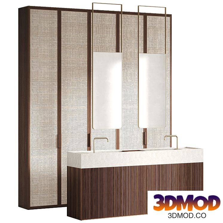Bathroom furniture 02 WABISABI