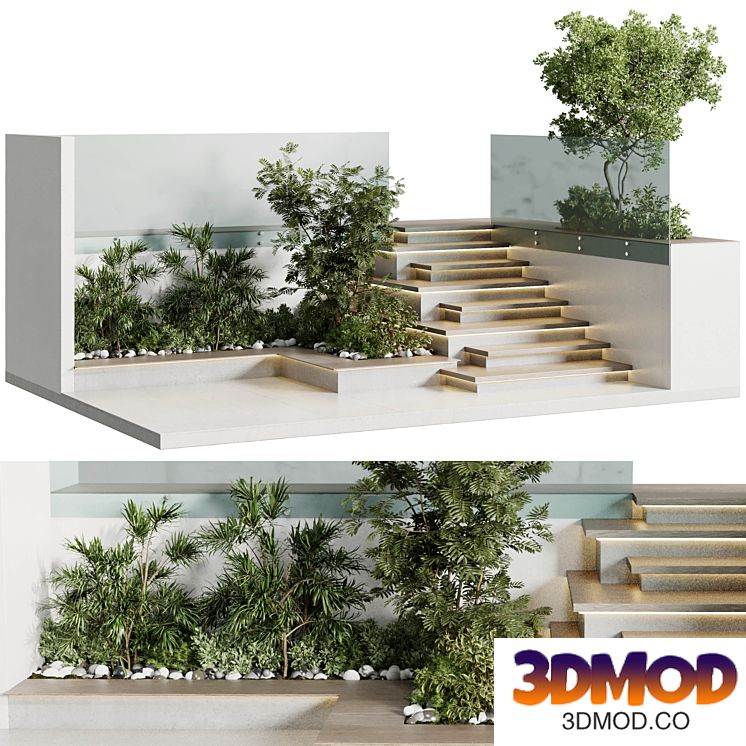 Landscape Furniture - building stairs 04