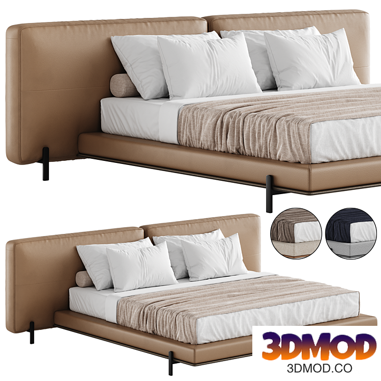 Brera Bed by Poliform