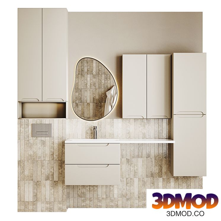 Furniture for a small bathroom 2