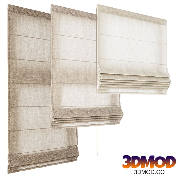 Linen Roman Shade