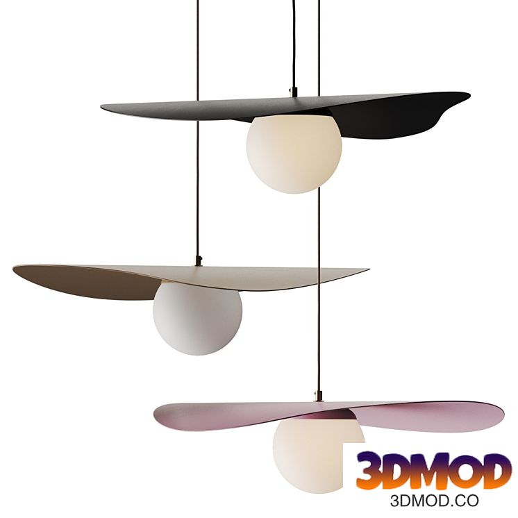 Luminaire Authentik Sopal Pendant Lamp