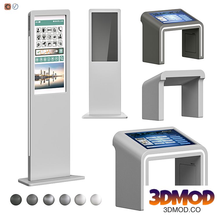 Interactive touch table and kiosk