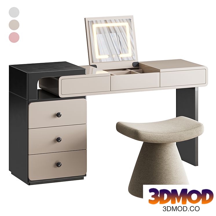 Ensemble de meuble lavabo escamotable