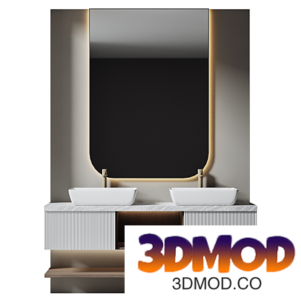 Bathroom furniture set 12