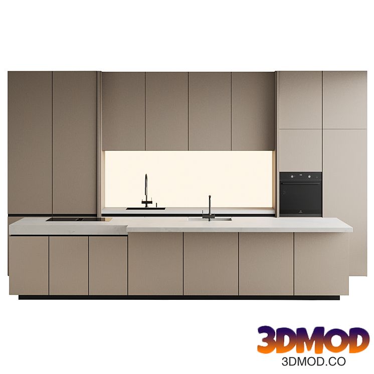 Modern kitchen with island 21