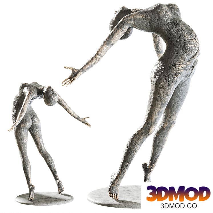 Sculpture Abstract Human 008