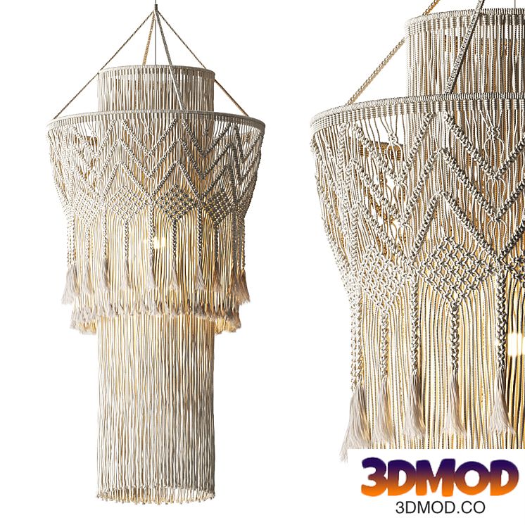 Macrame Pendant Light