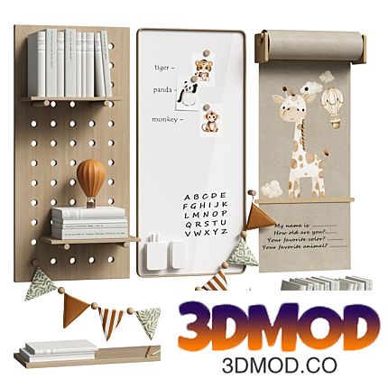 Wall decor for children's room