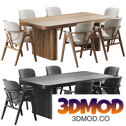 Dinning chair and table135