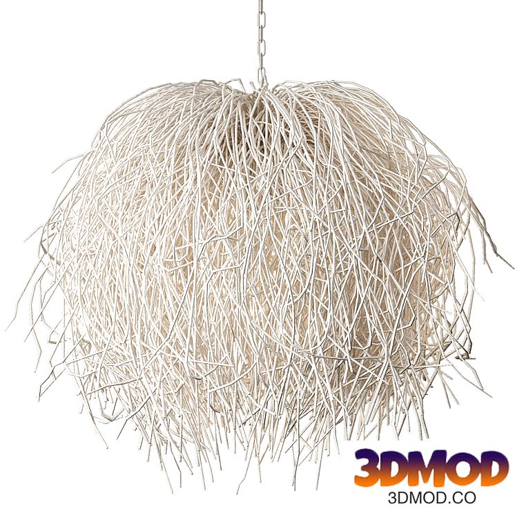 Hanging chandelier Windblown Chandelier by Palecek