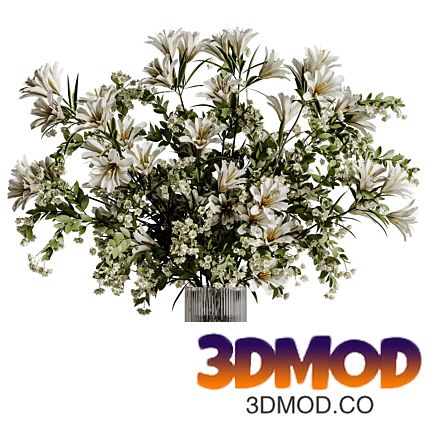 plants bouquet vase 52