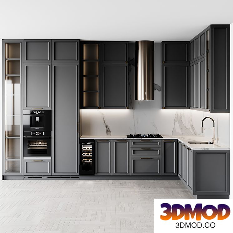 kitchen neoclassiic 328