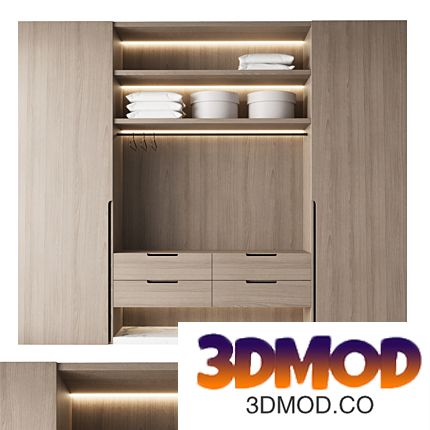 Furniture Composition Cupboard 01