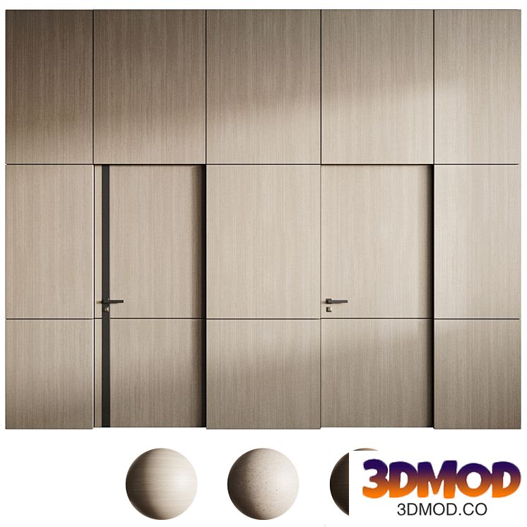 Modern Wooden Door