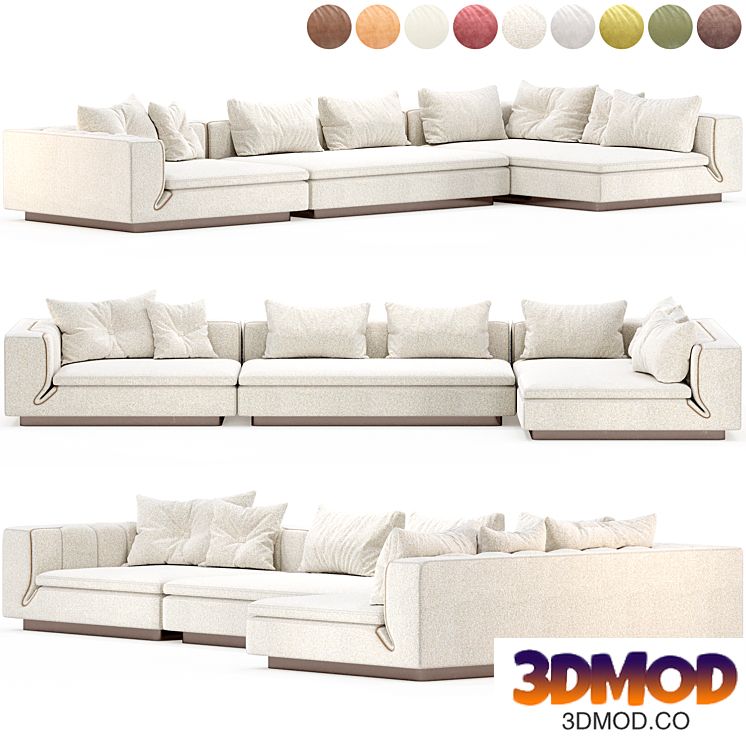 Sofa from Minotti factory_Riley series_Set 2