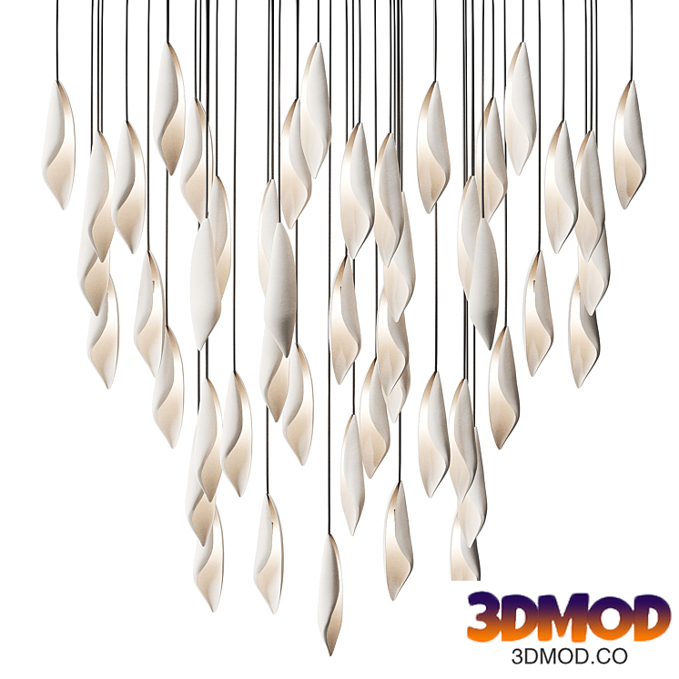 Leaf Chandelier 48