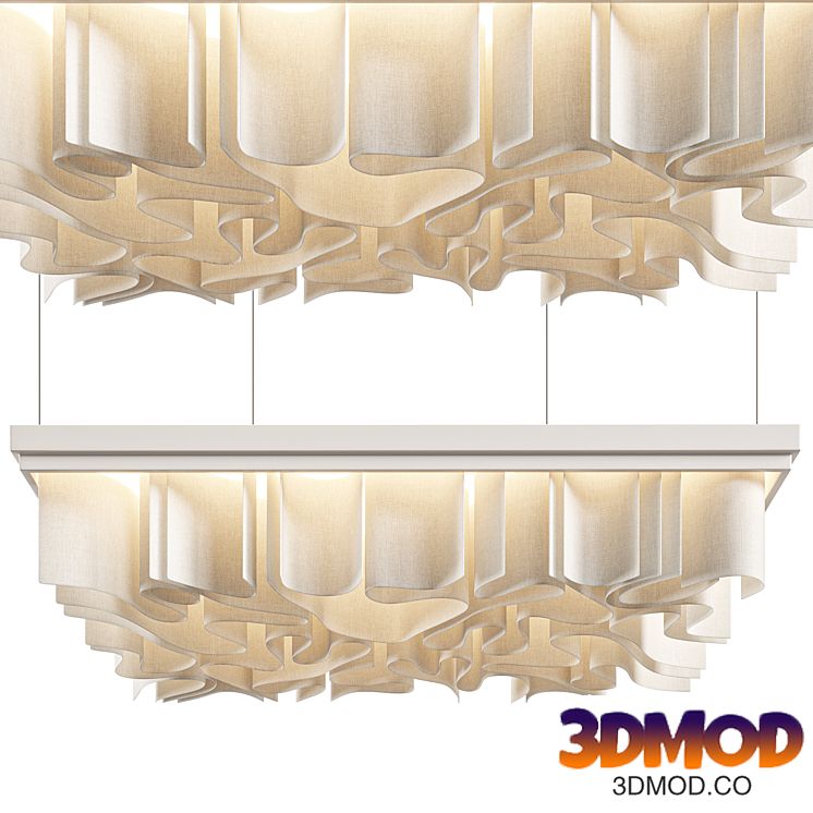 Decorative ceiling Wave ceiling