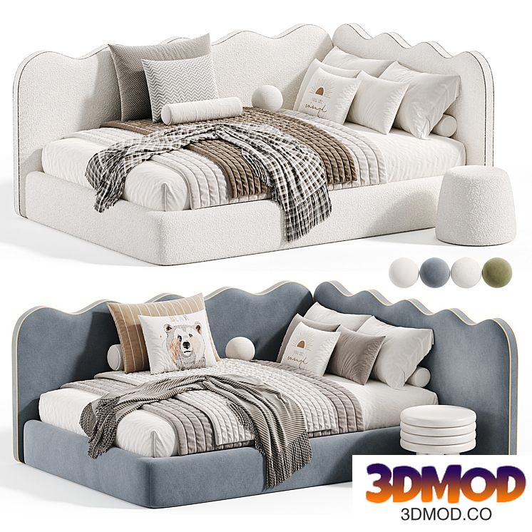 Corner bed Riviera Kids Bed Riviera
