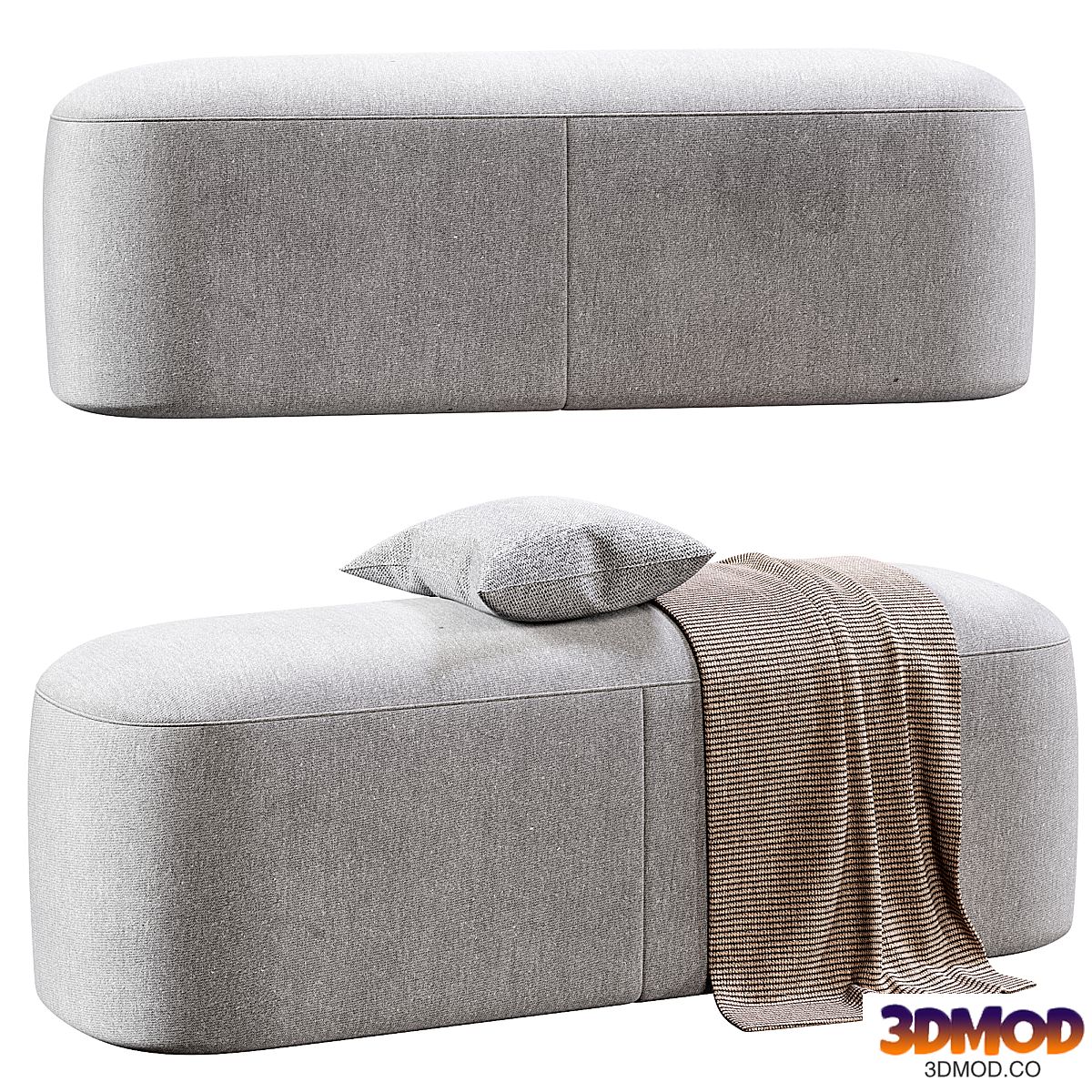 Ottoman Bench Stool By Vorsen