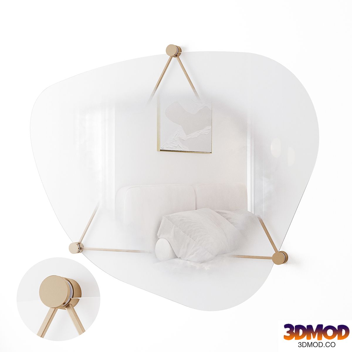 Arte Veneziana Goccia Mirror