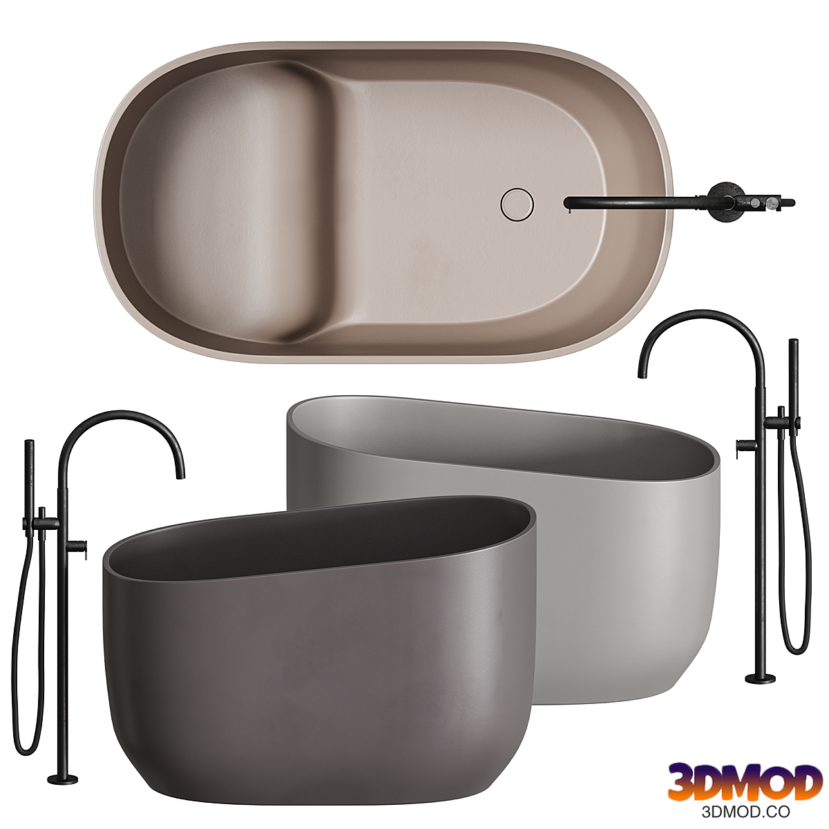 Rexa Design DIP Bathtub