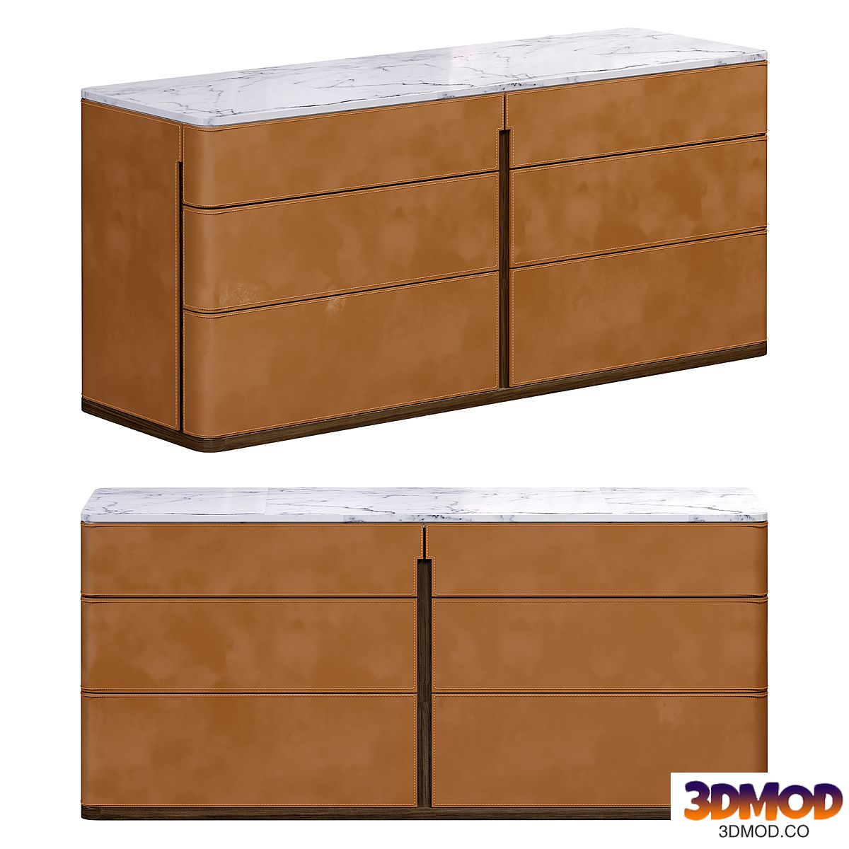 FIDELIO Chest of drawers By Poltrona Frau