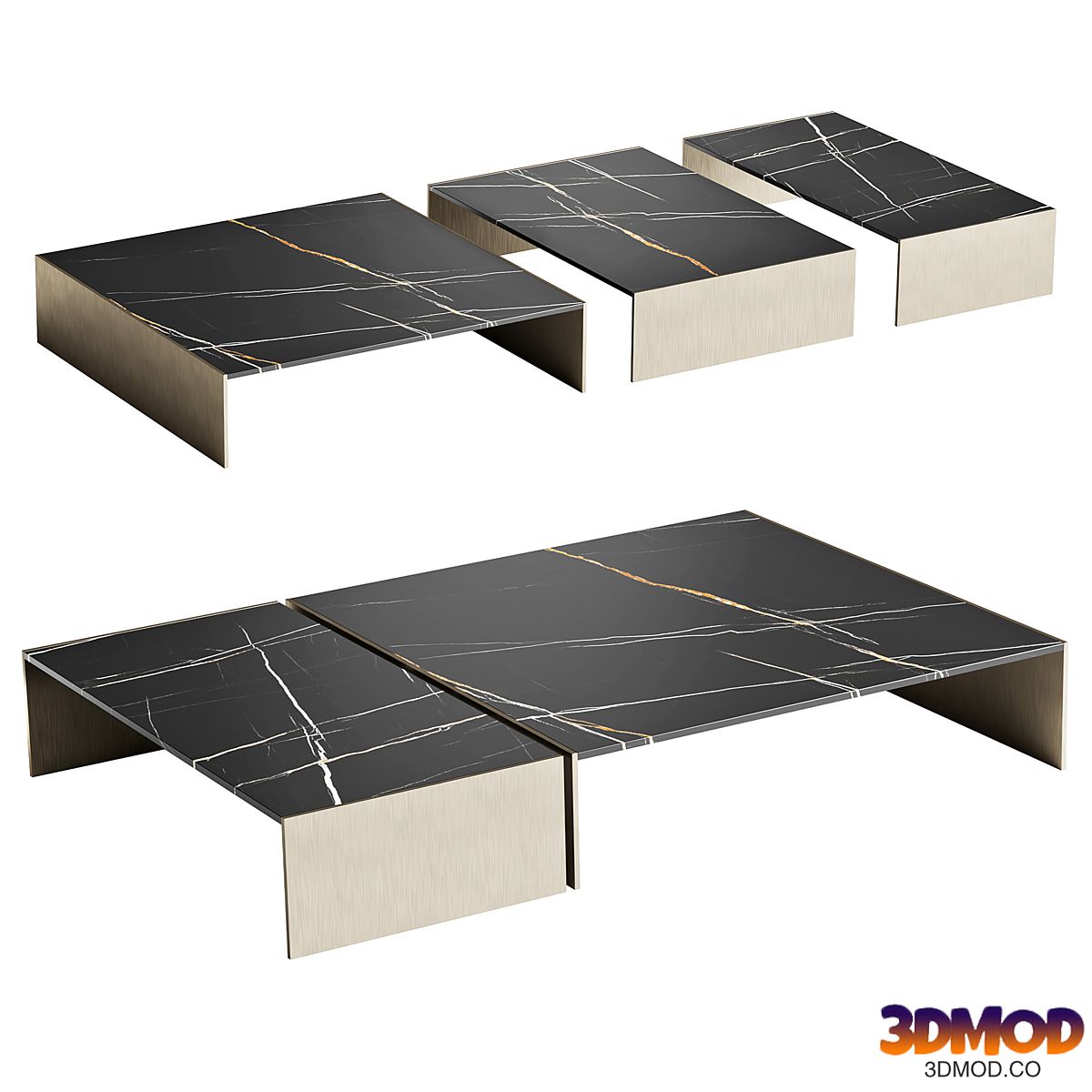 Minotti coffee tables Linha
