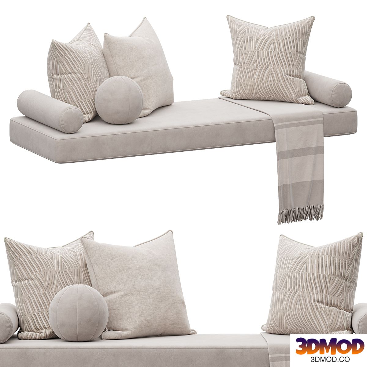 Set of decorative pillows 006