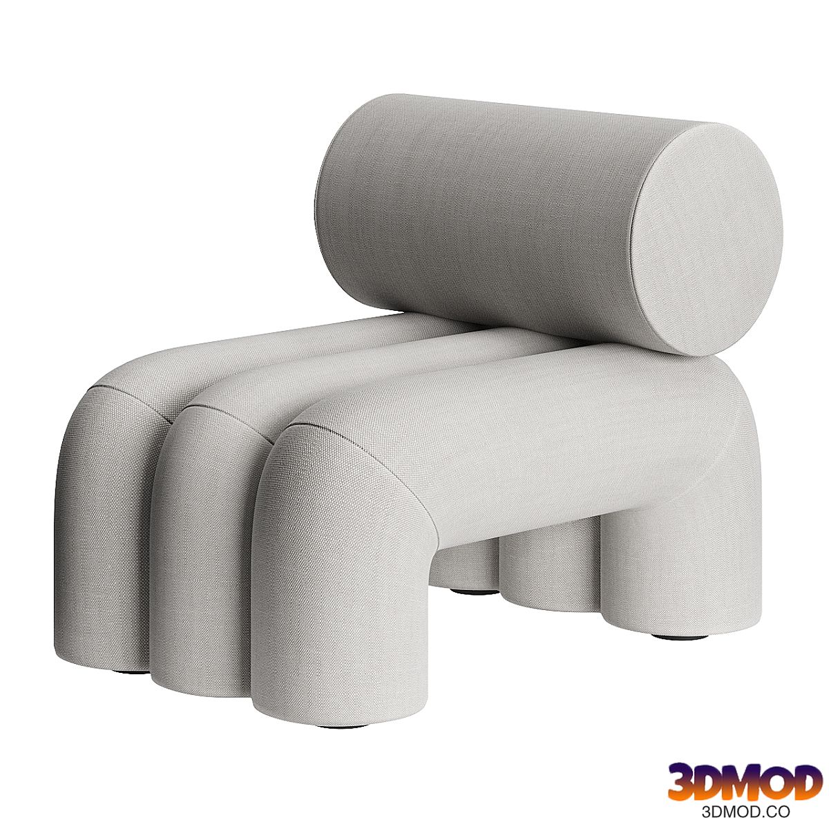 Foku Chair Taupe by 101 Copenhagen